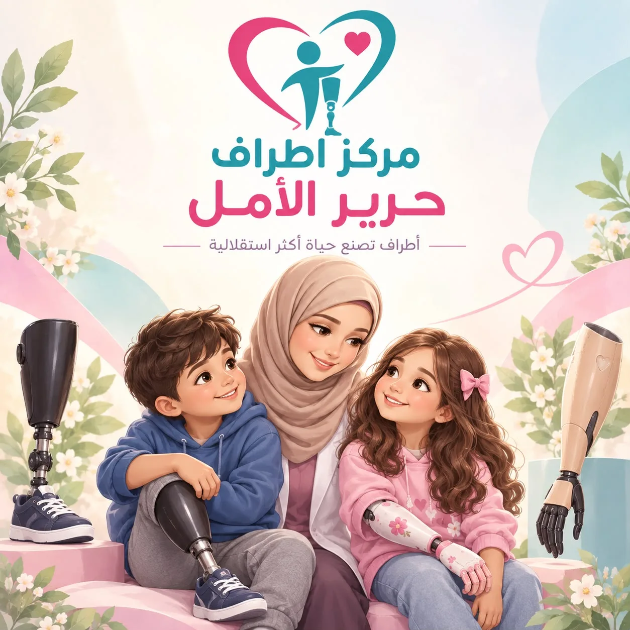 أطراف الأمل — طرف صناعي لطفل