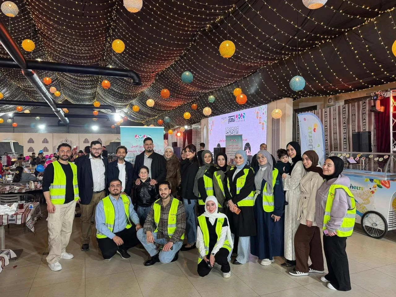 نفذت مؤسسة حرير للتنمية المجتمعية إفطارها العاشر ضمن حملتها الرمضانية الإنسانية"سُلوان الأمل"