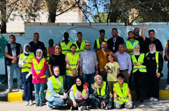 Color Your Country Campaign in Irbid, Princess Rahma Hospital