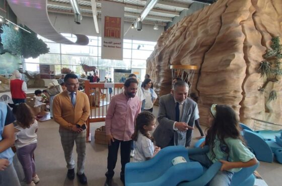 A trip to the Children’s Museum for children in Gaza and children in Jordan with cancer